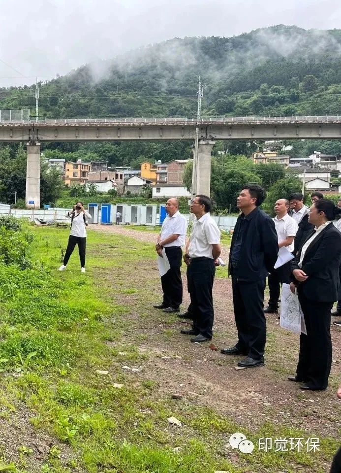 漾濞縣縣長、縣政府領(lǐng)導(dǎo)調(diào)研云南印覺環(huán)保產(chǎn)業(yè)園區(qū)推進情況(圖2)